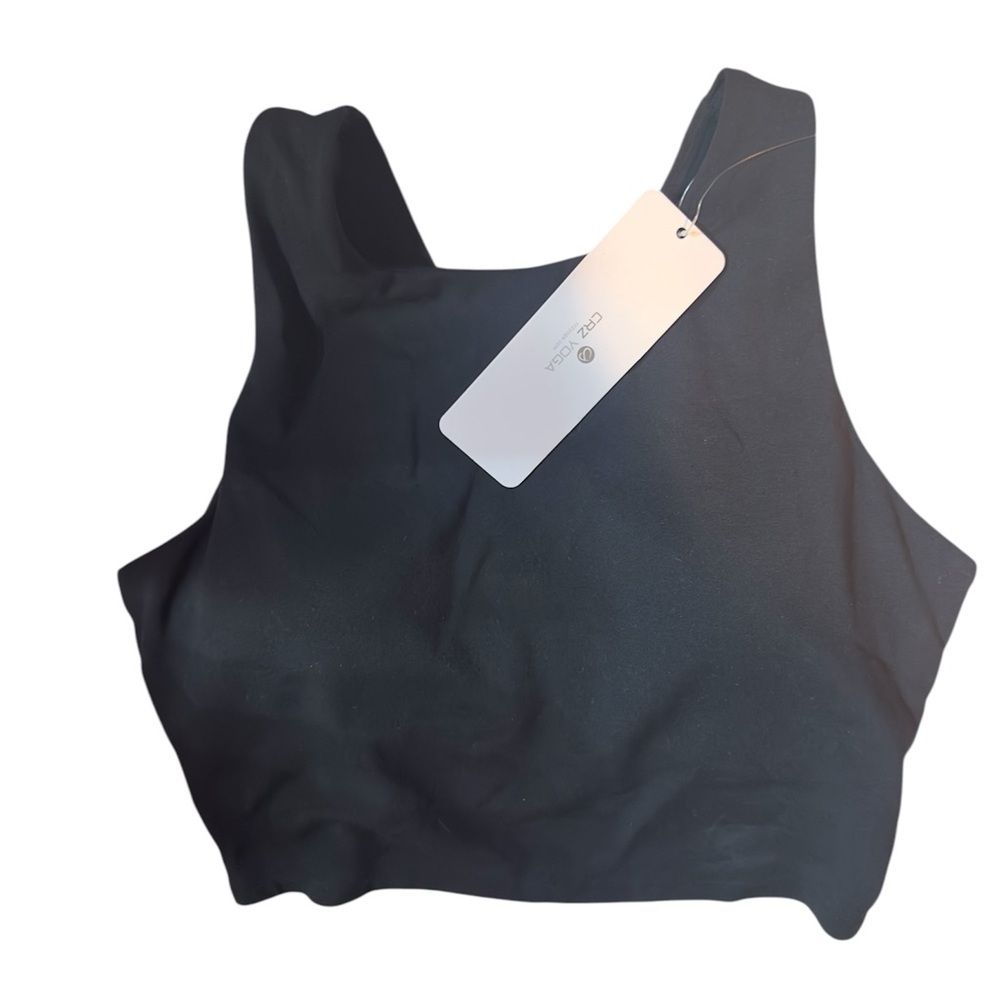 CRZ Yogas Women's Black Sports Bra - Picture 4 of 5